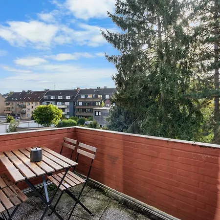 Apartament Design Luxus, Vollausstattung, 2 Min Hbf Duisburg, Betten, 2 55