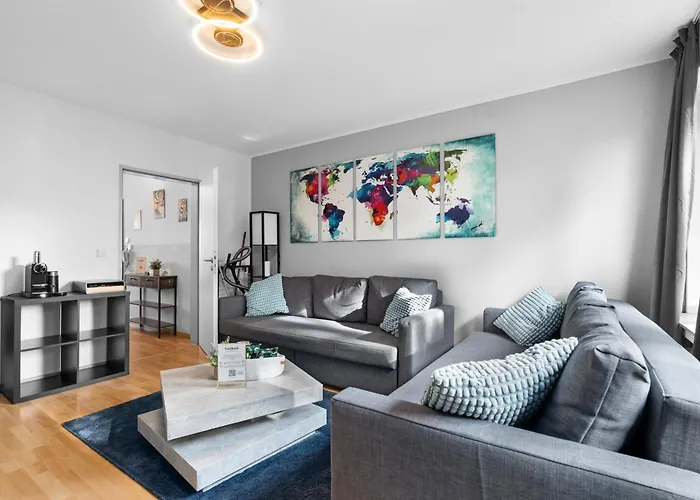 Design Luxus, Vollausstattung, 2 Min Hbf Duisburg, Betten, 2 55 Tv, Netflix, W24 *